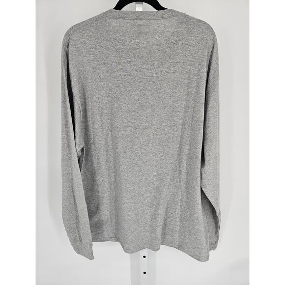 Russell Women Gray Air Force Falcon Territory Printed Long Sleeve Top Size XL - Picture 4 of 4